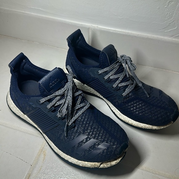 Adidas PureBoost Men's Ultra Night Navy Blue Running Shoes BA8454 Size US 9.5 - Picture 1 of 11